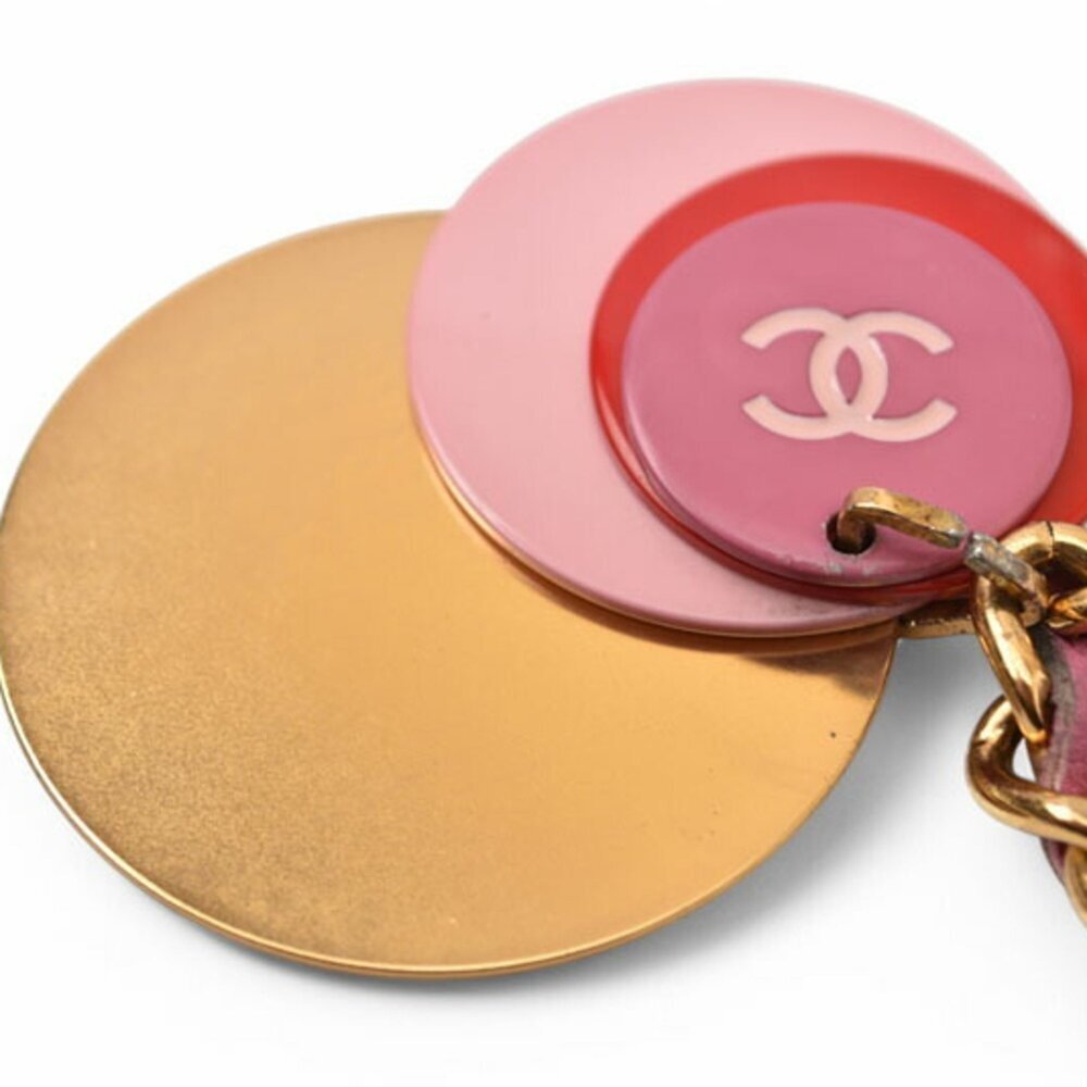 CHANEL Authentic Pink Logo Bracelet - Picture 5 of 7